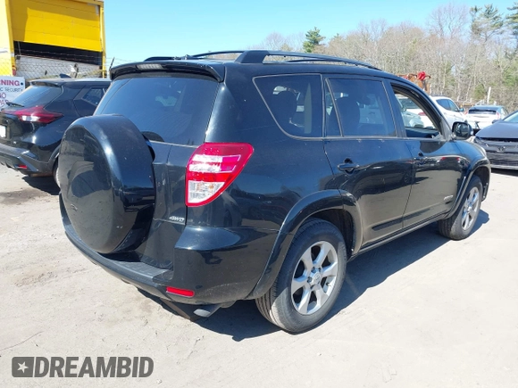 2012 Toyota RAV4 Limited with VIN 2T3DK4DV9CW077507, listed as a IAAI auction lot 42019231 with 84,798 mi miles. Bid and sale history available at carsss.com. Image 4.