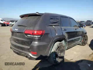 2017 Jeep Grand Cherokee SRT with VIN 1C4RJFDJ0HC645266, listed as a Copart auction lot 85089964 with 62,591 mi miles and Salvage Title. Bid and sale history available at carsss.com. Image 3.