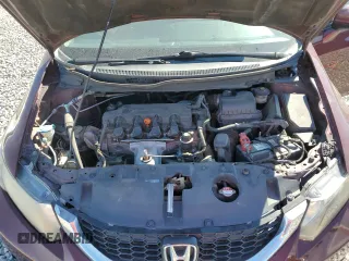 2014 Honda Civic Sedan EX with VIN 19XFB2F81EE080629, listed as a Copart auction lot 49690205 with 105,114 mi miles and Salvage Title. Bid and sale history available at carsss.com. Image 12.
