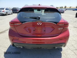2019 Infiniti QX30 Luxe with VIN SJKCH5CP1KA010266, listed as a Copart auction lot 59623735 with 54,113 mi miles and Clean title. Bid and sale history available at DreamBid. Image 6.