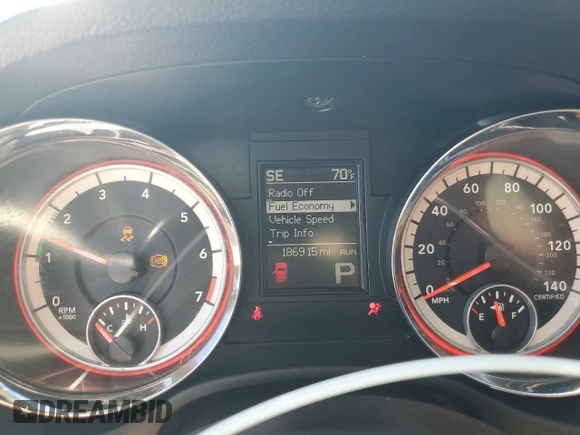 2013 Dodge Durango Special Service with VIN 1C4RDJFG3DC678686, listed as a Copart auction lot 77636444 with 186,915 mi miles and Clean Title. Bid and sale history available at carsss.com. Image 9.