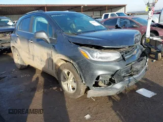 2017 Chevrolet Trax LT with VIN KL7CJLSB1HB254727, listed as a IAAI auction lot 41646892 with 116,980 mi miles. Bid and sale history available at carsss.com. Image 1.