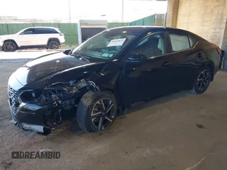 2024 Nissan Sentra SV z VIN 3N1AB8CV7RY281837, wystawiony jako IAAI lot #41661828 z przebiegiem 4 433 mil mil oraz . Historia ofert i sprzedaży dostępna na DreamBid. Obrazek 17.