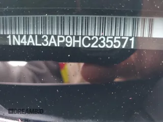 2017 Nissan Altima SV with VIN 1N4AL3AP9HC235571, listed as a IAAI auction lot 41517559 with 111,129 mi miles and . Bid and sale history available at carsss.com. Image 9.
