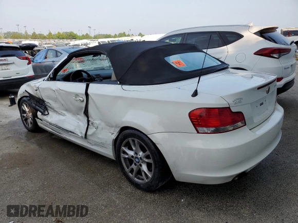 2008 BMW 1 Series 128i with VIN WBAUL73598VE86251, listed as a Copart auction lot 64811234 with Not provided miles and Salvage title. Bid and sale history available at DreamBid. Image 2.