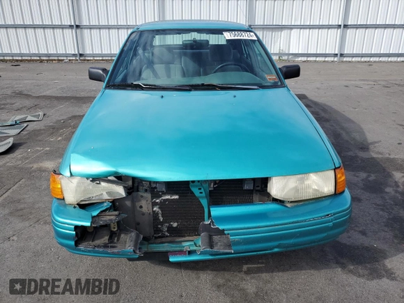 1995 Ford Escort z VIN 1FASP14J9SW128191, wystawiony jako Copart lot #75688724 z przebiegiem 85 423 mil mil oraz Czysty tytuł • Clean title. Historia ofert i sprzedaży dostępna na DreamBid. Obrazek 5.