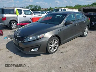 2012 Kia Optima EX with VIN 5XXGN4A79CG075818, listed as a IAAI auction lot 42151671 with 87,645 mi miles. Bid and sale history available at carsss.com. Image 2.