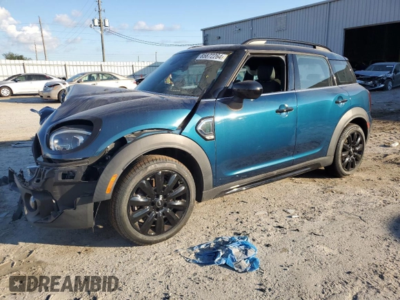 2022 MINI Countryman Cooper S with VIN WMZ53BR04N3N38492, listed as a Copart auction lot 85872264 with 33,186 mi miles and Salvage title. Bid and sale history available at DreamBid. Image 1.
