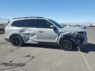 2024 Kia Telluride EX X-Line z VIN 5XYP3DGC7RG561574, wystawiony jako Copart lot #49926285 z przebiegiem 6 650 mil mil oraz Szkoda całkowita • Salvage title. Historia ofert i sprzedaży dostępna na DreamBid. Obrazek 4.