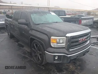 2014 GMC Sierra 1500 SLE z VIN 3GTP1UEC7EG459275, wystawiony jako IAAI lot #41466480 z przebiegiem Nie podano mil oraz . Historia ofert i sprzedaży dostępna na DreamBid. Obrazek 1.