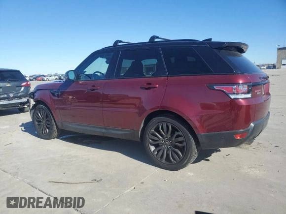 2017 Land Rover Range Rover Sport with VIN SALWR2FE2HA143609, listed as a Copart auction lot 87366894 with 80,801 mi miles and Salvage Title. Bid and sale history available at DreamBid. Image 2.