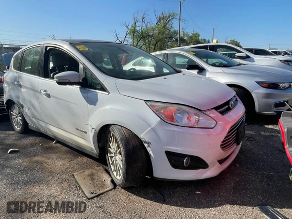 2015 Ford C-Max SEL z VIN 1FADP5BU8FL117266, wystawiony jako Copart lot #52995955 z przebiegiem 172 768 mil mil oraz Czysty tytuł • Clean title. Historia ofert i sprzedaży dostępna na DreamBid. Obrazek 1.