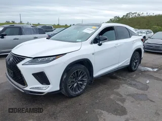 2021 Lexus RX with VIN 2T2YGMDA3MC062783, listed as a IAAI auction lot 40504359 with 34,319 mi miles. Bid and sale history available at carsss.com. Image 2.