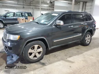 2011 Jeep Grand Cherokee Limited z VIN 1J4RR5GG2BC517650, wystawiony jako Copart lot #55749205 z przebiegiem 147 545 mil mil oraz Szkoda całkowita • Salvage title. Historia ofert i sprzedaży dostępna na DreamBid. Obrazek 1.