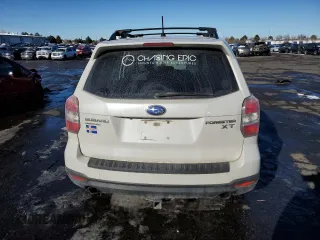 2015 Subaru Forester 2.0XT Premium with VIN JF2SJGDC2FH524832, listed as a Copart auction lot 42044825 with 112,078 mi miles and Salvage Title. Bid and sale history available at carsss.com. Image 6.