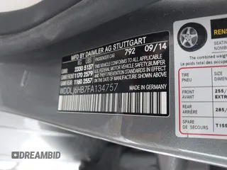 2015 Mercedes-Benz CLS 400 с VIN WDDLJ6HB7FA134757, выставлен на аукционе IAAI как лот 41629984 с пробегом 112 169 миль миль и . История ставок и продаж доступна на DreamBid. Изображение 9.