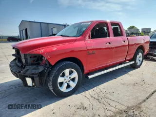 2015 Ram 1500 Express z VIN 1C6RR6FG1FS614676, wystawiony jako Copart lot #59976205 z przebiegiem 71 557 mil mil oraz Szkoda całkowita • Salvage title. Historia ofert i sprzedaży dostępna na DreamBid. Obrazek 1.