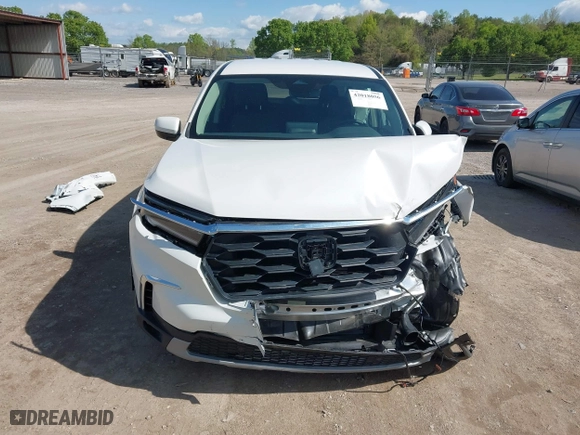 2025 Honda Pilot EX-L with VIN 5FNYG1H46SB080386, listed as a IAAI auction lot 42018056 with 1 mi miles. Bid and sale history available at carsss.com. Image 11.