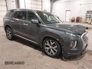 2022 Hyundai Palisade SEL with VIN KM8R4DHE7NU415749, listed as a IAAI auction lot 41207565 with 17,966 mi miles. Bid and sale history available at carsss.com. Image 1.