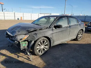 2013 Chrysler 200 Touring with VIN 1C3CCBBG7DN744668, listed as a Copart auction lot 47024855 with 113,707 mi miles and Salvage Title. Bid and sale history available at carsss.com. Image 1.