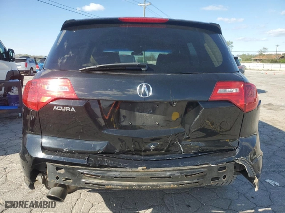 2007 Acura MDX Tech/Entertainment Pkg with VIN 2HNYD28487H539041, listed as a Copart auction lot 52164735 with 178,241 mi miles and Salvage Title. Bid and sale history available at carsss.com. Image 6.