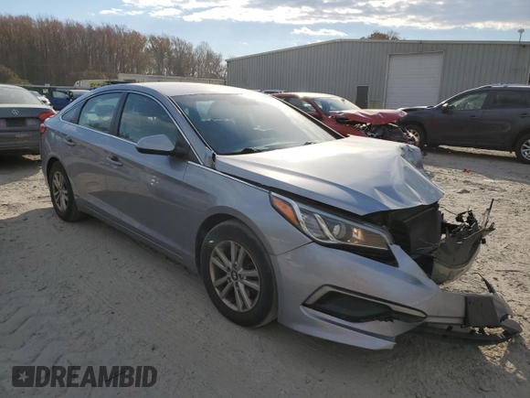 2017 Hyundai Sonata 2.4L with VIN 5NPE24AF6HH509647, listed as a Copart auction lot 83037104 with 123,701 mi miles and Clean Title. Bid and sale history available at carsss.com. Image 4.