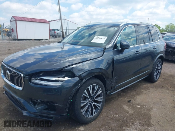 2022 Volvo XC90 Momentum with VIN YV4A22PK2N1782723, listed as a IAAI auction lot 42200122 with 26,528 mi miles and . Bid and sale history available at DreamBid. Image 6.