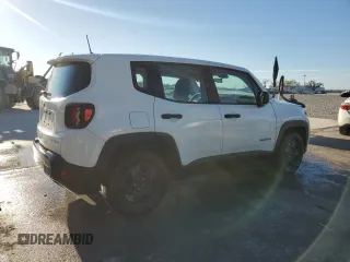 2020 Jeep Renegade Sport with VIN ZACNJAABXLPL58954, listed as a Copart auction lot 47878575 with 104,778 mi miles and Non Repairable. Bid and sale history available at carsss.com. Image 3.