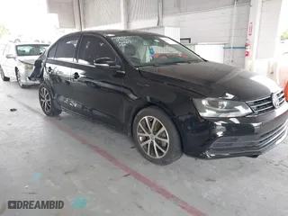 2017 Volkswagen Jetta 1.4T SE with VIN 3VWDB7AJ5HM317628, listed as a IAAI auction lot 41655338 with 93,557 mi miles. Bid and sale history available at carsss.com. Image 1.