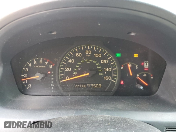 2005 Honda Accord EX with VIN 1HGCM56705A036325, listed as a Copart auction lot 49598345 with 227,086 mi miles and Salvage Title. Bid and sale history available at DreamBid. Image 9.