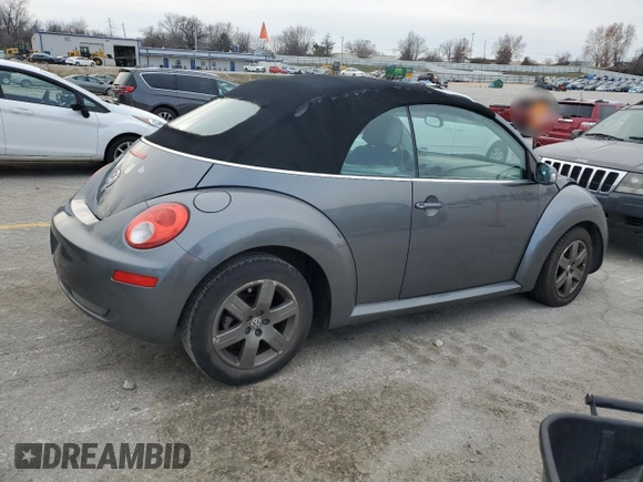 2006 Volkswagen Beetle with VIN 3VWPF31YX6M325955, listed as a Copart auction lot 84736334 with 21,672 mi miles and Clean title. Bid and sale history available at DreamBid. Image 3.