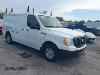 2020 Nissan NV Cargo S with VIN 1N6BF0KY2LN808767, listed as a IAAI auction lot 42693083 with 73,584 mi miles and . Bid and sale history available at DreamBid. Image 1.