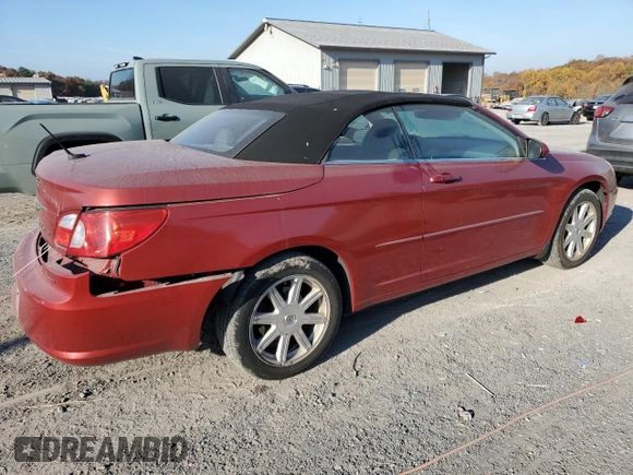 2008 Chrysler Sebring Touring with VIN 1C3LC55R88N689491, listed as a Copart auction lot 78071574 with 137,543 mi miles and Salvage Title. Bid and sale history available at carsss.com. Image 3.
