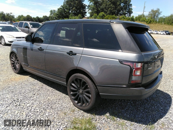 2016 Land Rover Range Rover Supercharged с VIN SALGS2EF8GA266297, выставлен на аукционе IAAI как лот 42726635 с пробегом 120 108 миль миль и . История ставок и продаж доступна на DreamBid. Изображение 3.