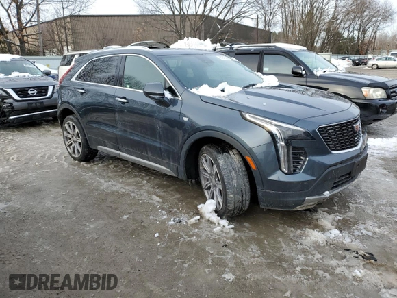 2019 Cadillac XT4 AWD Premium Luxury with VIN 1GYFZDR40KF101367, listed as a Copart auction lot 44545205 with 78,616 mi miles and Salvage title. Bid and sale history available at DreamBid. Image 4.