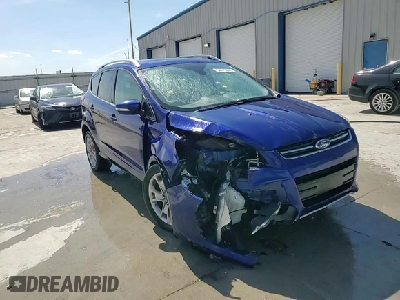 2015 Ford Escape Titanium with VIN 1FMCU9J97FUA00075, listed as a Copart auction lot 54215845 with 99,818 mi miles and Salvage title. Bid and sale history available at DreamBid. Image 13.