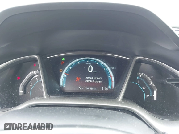 2018 Honda Civic Sedan EX with VIN 19XFC2F78JE005182, listed as a IAAI auction lot 41694161 with 101,158 mi miles. Bid and sale history available at carsss.com. Image 7.