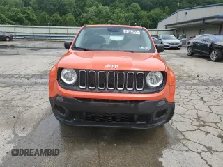 2017 Jeep Renegade Sport with VIN ZACCJBAB4HPE54733, listed as a Copart auction lot 61363555 with 199,315 mi miles and Salvage title. Bid and sale history available at DreamBid. Image 5.
