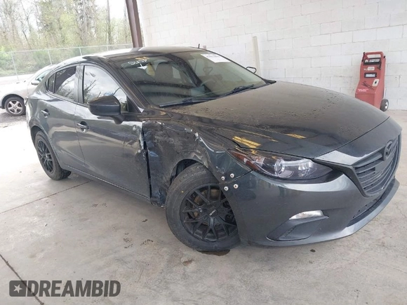 2015 Mazda 3 i Sport with VIN JM1BM1U70F1272383, listed as a IAAI auction lot 42013894 with 97,029 mi miles and . Bid and sale history available at carsss.com. Image 1.