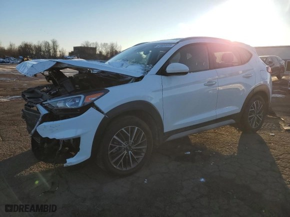 2020 Hyundai Tucson SEL with VIN KM8J3CAL0LU265869, listed as a Copart auction lot 42009535 with 72,318 mi miles and Salvage Title. Bid and sale history available at carsss.com. Image 1.