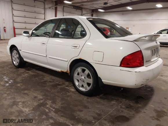 2006 Nissan Sentra 1.8 S with VIN 3N1CB51D76L545715, listed as a IAAI auction lot 41813908 with 160,848 mi miles. Bid and sale history available at carsss.com. Image 3.