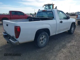2007 GMC Canyon SL with VIN 1GTCS149178176475, listed as a IAAI auction lot 41803507 with 92,172 mi miles. Bid and sale history available at carsss.com. Image 4.