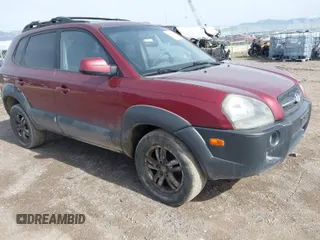 2007 Hyundai Tucson SE with VIN KM8JN72D27U615176, listed as a IAAI auction lot 41996325 with 130,396 mi miles and . Bid and sale history available at DreamBid. Image 1.