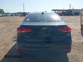 2017 Kia Forte LX with VIN 3KPFK4A76HE118046, listed as a IAAI auction lot 42004956 with 146,822 mi miles. Bid and sale history available at carsss.com. Image 17.
