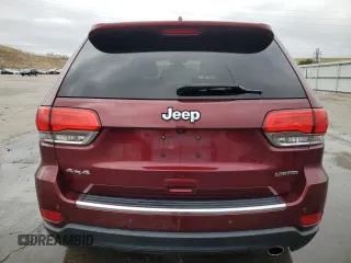 2018 Jeep Grand Cherokee Limited with VIN 1C4RJFBG8JC449444, listed as a Copart auction lot 51706405 with 107,756 mi miles and Salvage Title. Bid and sale history available at DreamBid. Image 6.