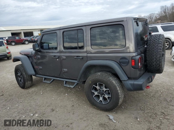 2019 Jeep Wrangler Unlimited Rubicon с VIN 1C4HJXFN0KW545613, выставлен на аукционе Copart как лот 42807785 с пробегом 64 510 миль миль и Списание • Salvage title. История ставок и продаж доступна на DreamBid. Изображение 2.