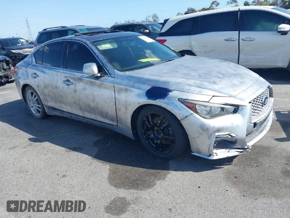 2015 Infiniti Q50 z VIN JN1BV7AP0FM332023, wystawiony jako IAAI lot #41960006 z przebiegiem 173 540 mil mil oraz . Historia ofert i sprzedaży dostępna na DreamBid. Obrazek 1.