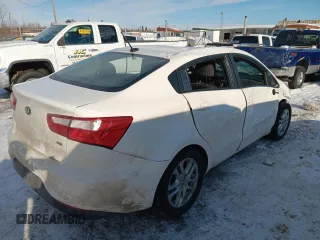 2017 Kia Rio LX with VIN KNADM4A39H6016175, listed as a Copart auction lot 49865335 with 0 mi miles and Salvage Title. Bid and sale history available at carsss.com. Image 3.