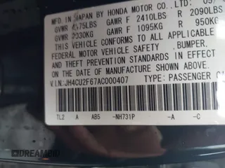 2010 Acura TSX with VIN JH4CU2F67AC000407, listed as a IAAI auction lot 42513552 with 283,950 mi miles and . Bid and sale history available at DreamBid. Image 9.