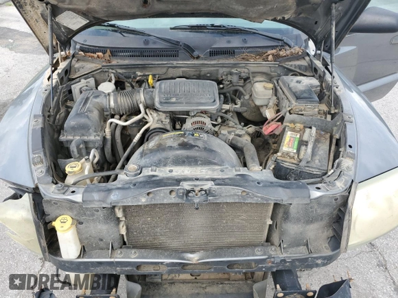 2005 Dodge Dakota ST with VIN 1D7HW22K15S177654, listed as a Copart auction lot 61034605 with 241,817 mi miles and Salvage title. Bid and sale history available at DreamBid. Image 11.